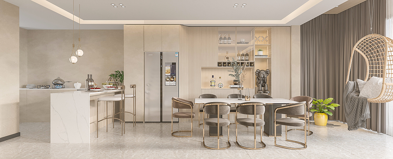 客餐厅 卧室（图ZMzIwNDYzODY0） - 家装设计 - 站酷设计师把梦留给海1原创素材 - 站酷ZCOOL