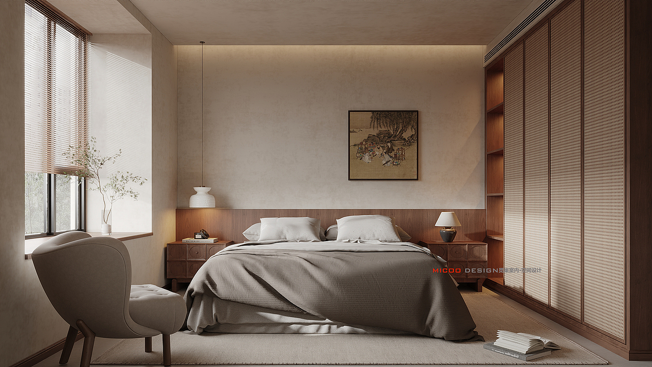 现代中古风（图ZMzcwODE3MzUy） - 家装设计 - 站酷设计师西安室内效果图原创素材 - 站酷ZCOOL