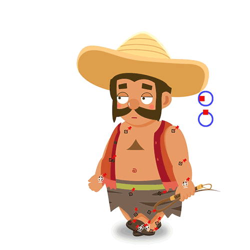 AE角色绑定动画