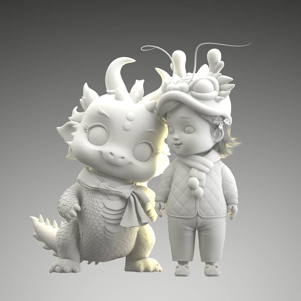 maya卡通角色 卡通IP造型设计 卡通人物 三维建模（图ZMzU5OTcyMDMy） - 动画/影视 - 站酷设计师老山羊的家原创素材 - 站酷ZCOOL