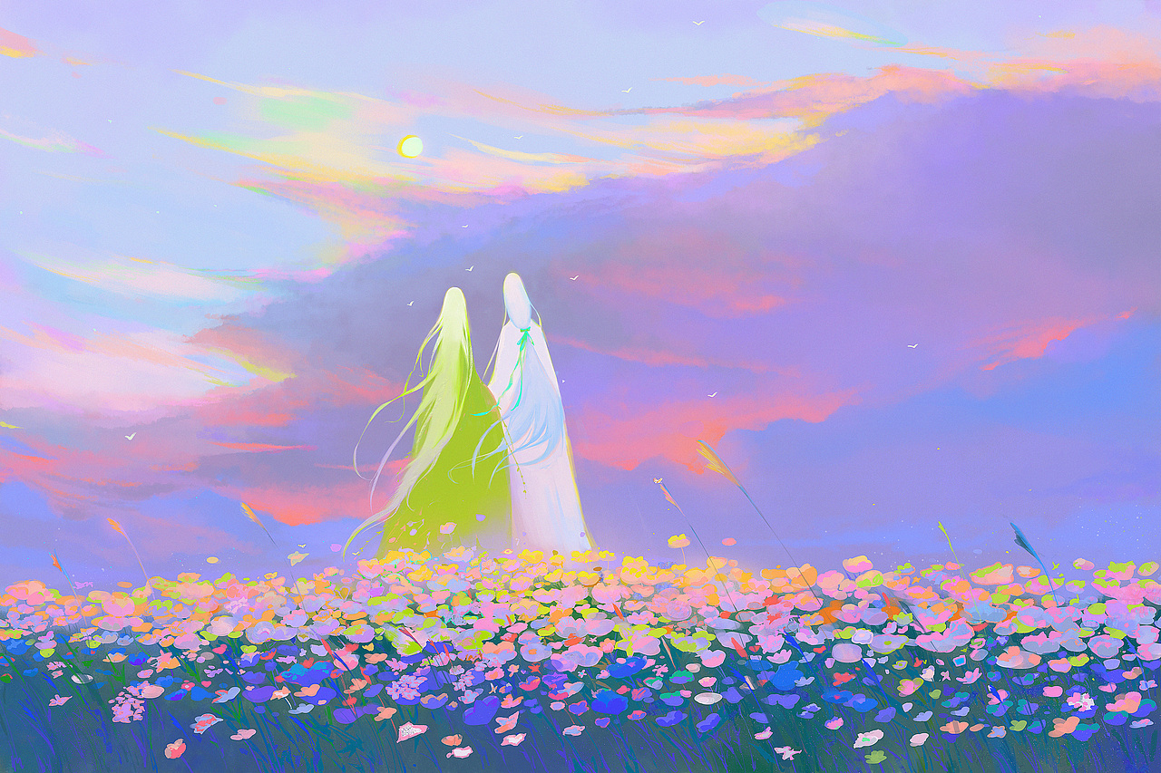 關(guān)于植物和一顆落日（圖ZMzY5NDU3NzMy） - 創(chuàng)作習(xí)作 - 站酷設(shè)計(jì)師青羽_QY原創(chuàng)素材 - 站酷ZCOOL