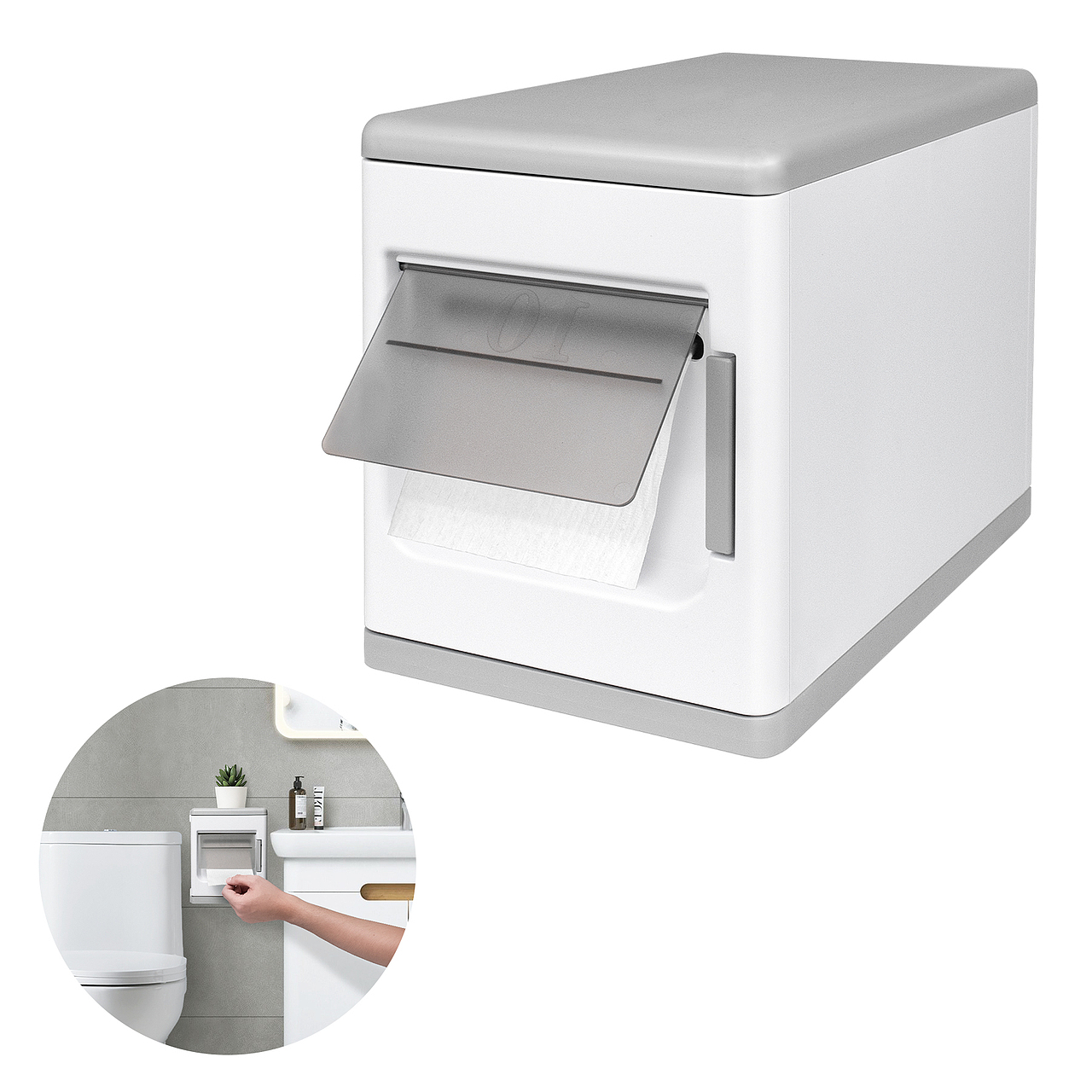 纸巾盒（小柜子）主图&A+图