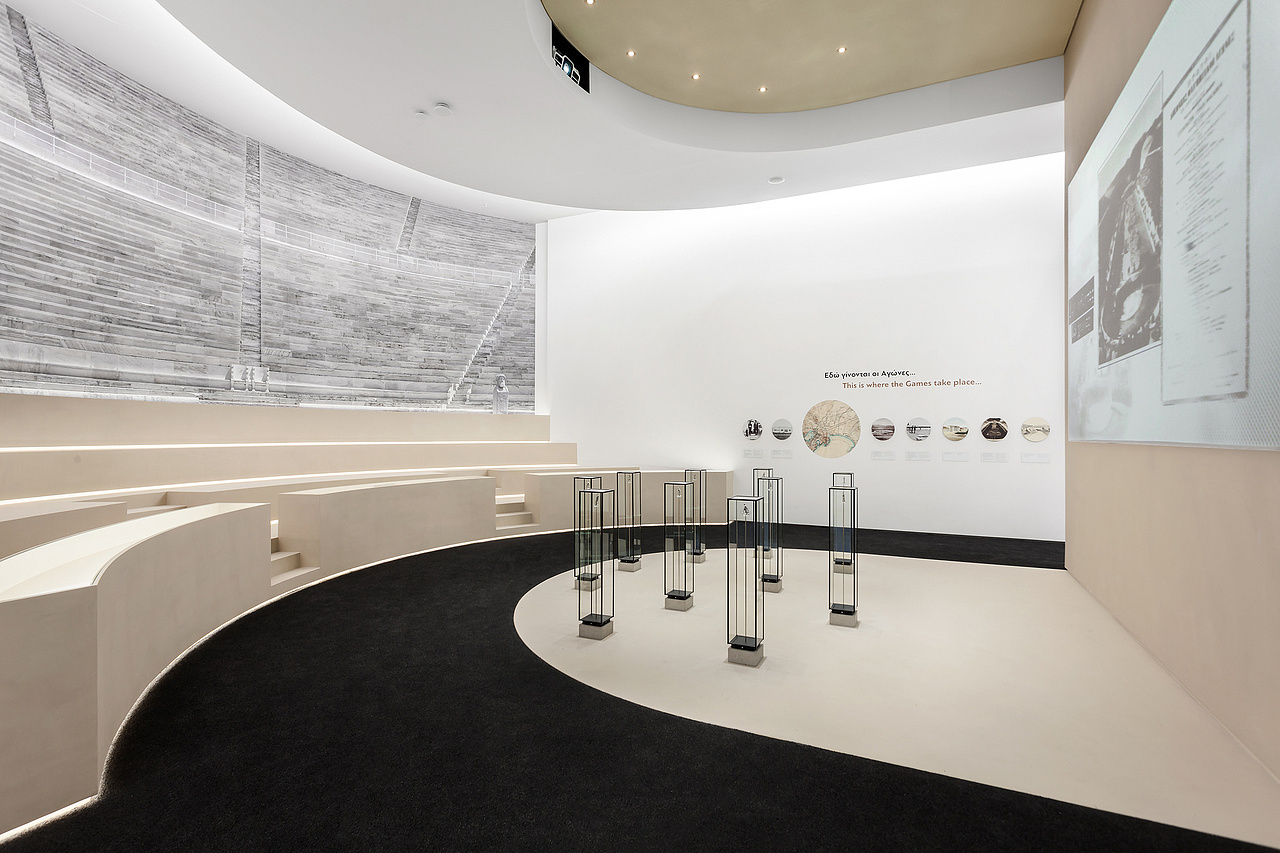 雅典奧林匹克博物館（圖ZMzMxNDgzOTI4） - 展陳設(shè)計 - 站酷設(shè)計師展廳資源聯(lián)盟原創(chuàng)素材 - 站酷ZCOOL
