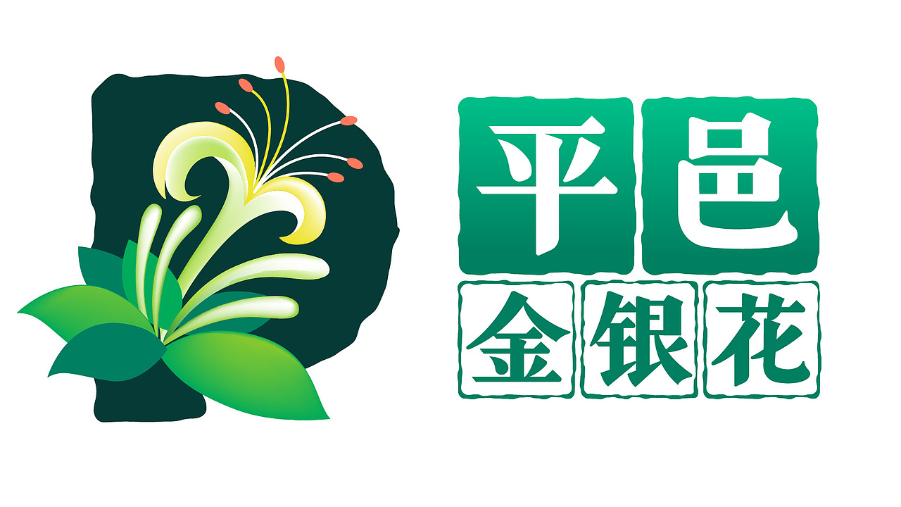 “平邑金银花”品牌形象设计