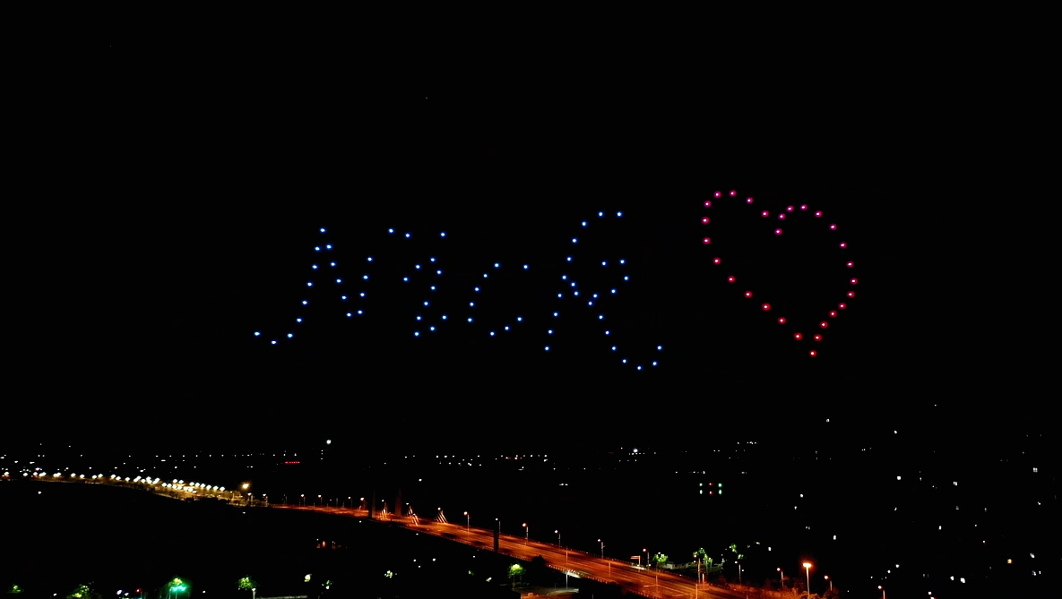 南京百架无人机生日表白（图ZMzE5MTQ3MzM2） - 文案/策划 - 站酷设计师ddx丨亿象无人机原创素材 - 站酷ZCOOL