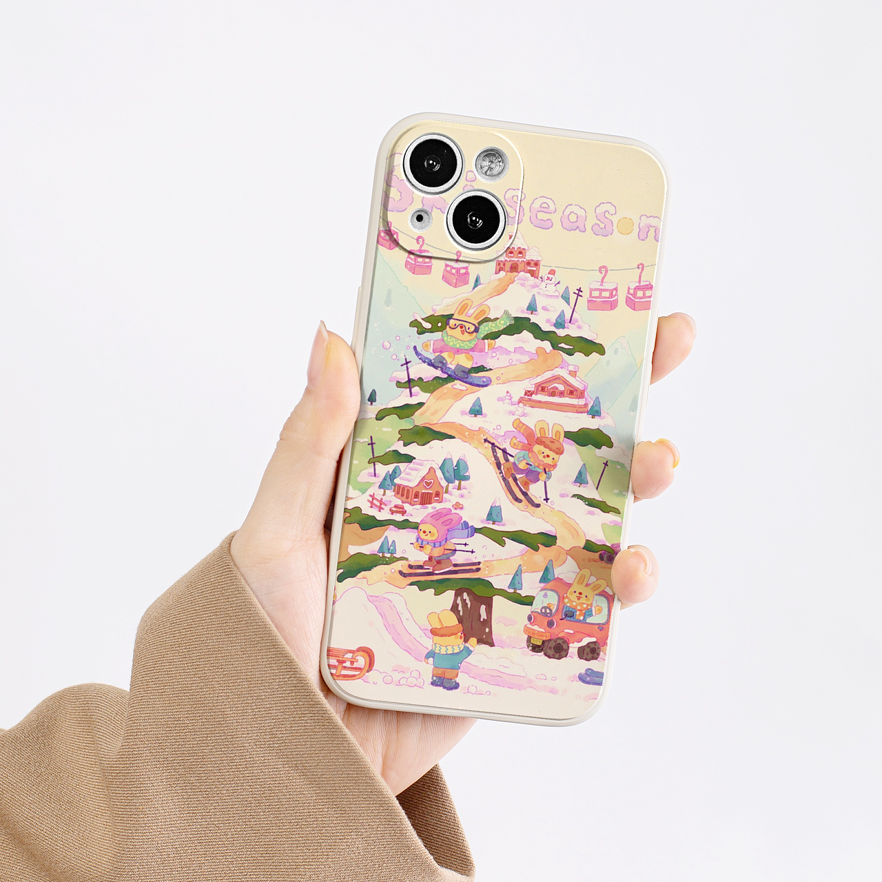 甜品系列插画之甜品小熊