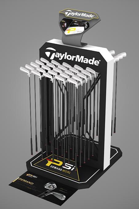 taylormade高尔夫店铺道具