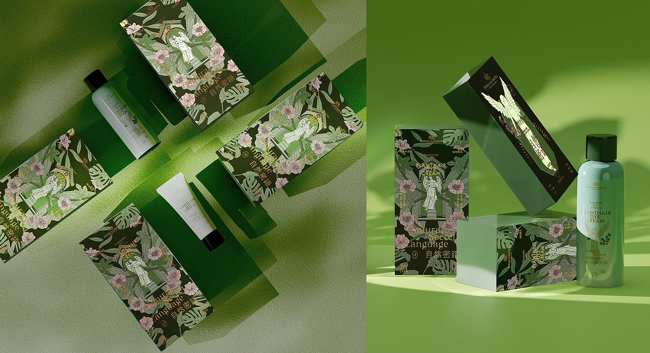 葆缇嘉×喜柿 染发膏视觉包装设计（图ZMzQyOTY3Njc2） - 包装 - 站酷设计师喜柿包装实验室原创素材 - 站酷ZCOOL