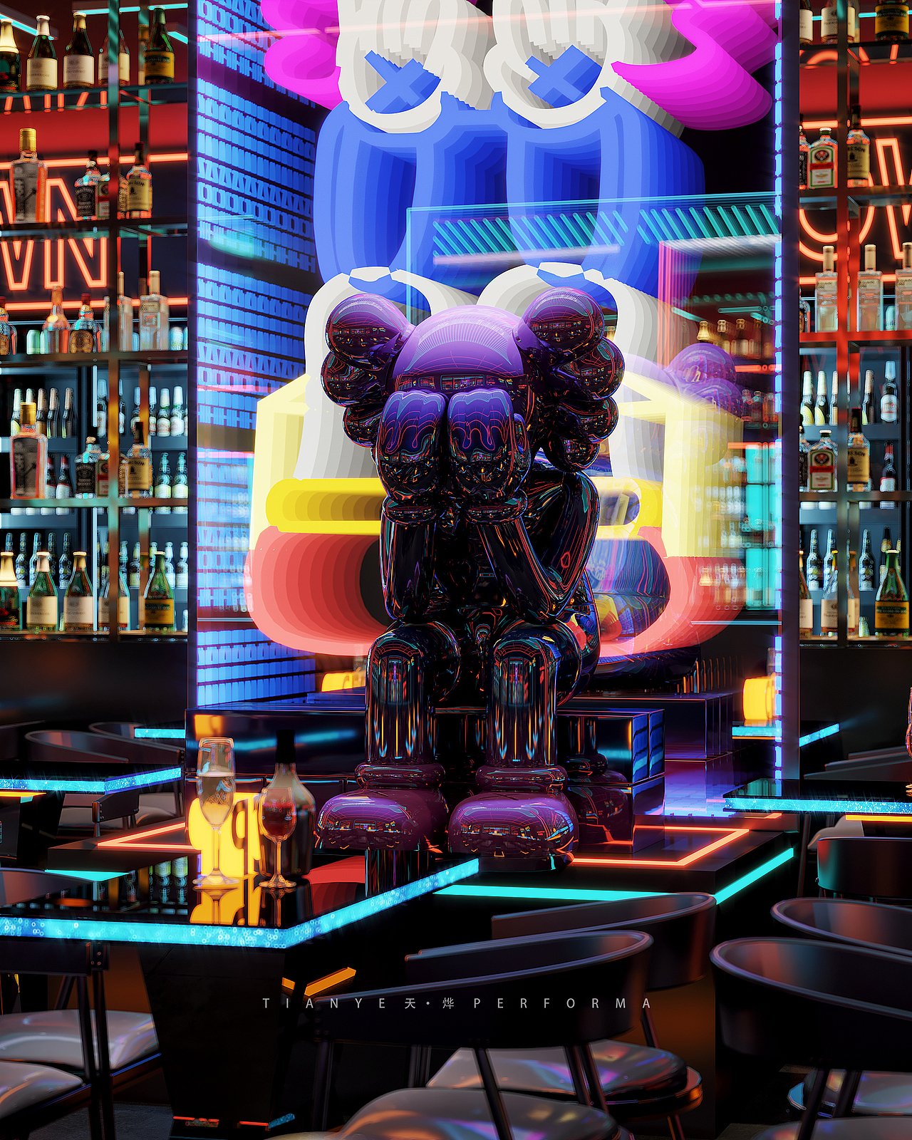 酒吧（图ZMzU2Mjc0NTQ4） - 酒店餐饮设计 - 站酷设计师天烨设计原创素材 - 站酷ZCOOL