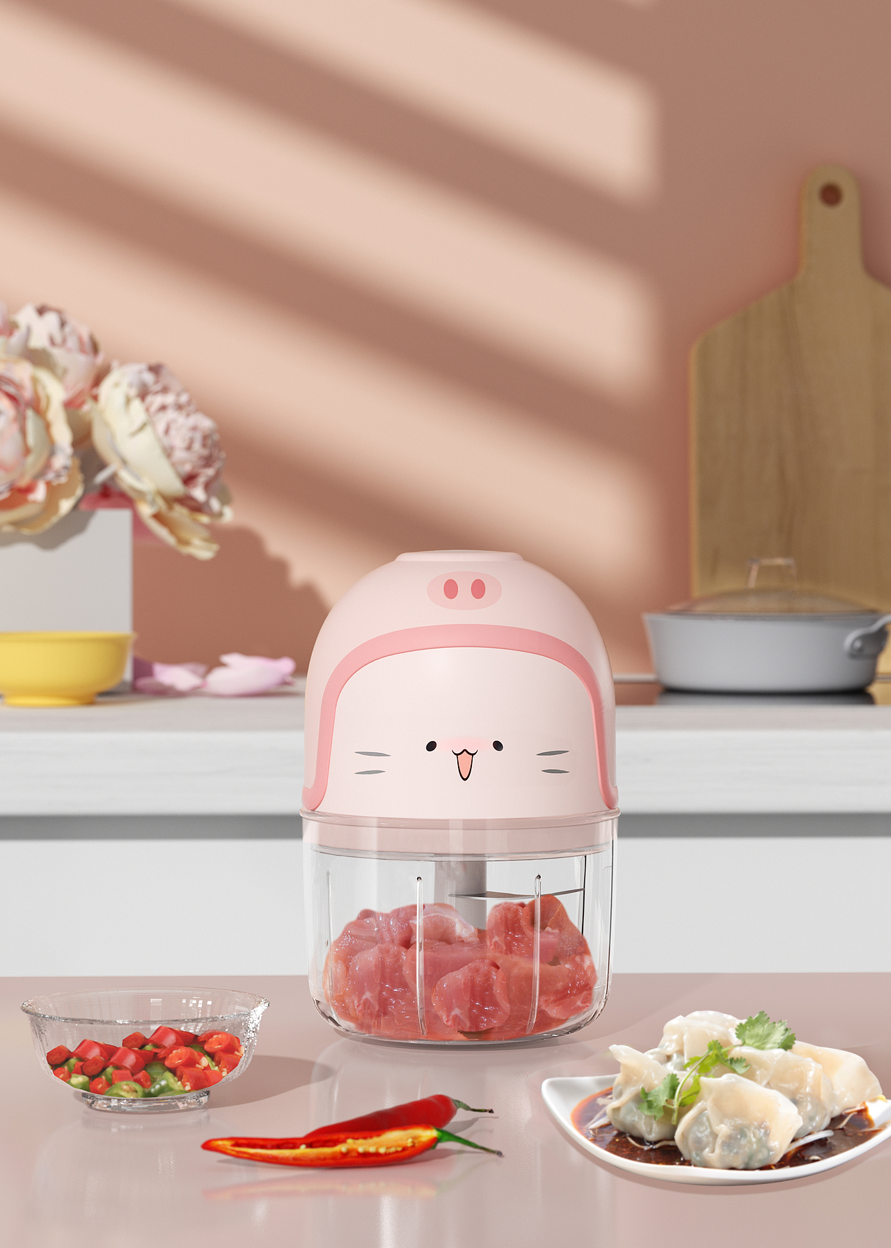 料理机场景渲染（图ZMzcwODM3NTk2） - 产品 - 站酷设计师卡布奇多原创素材 - 站酷ZCOOL