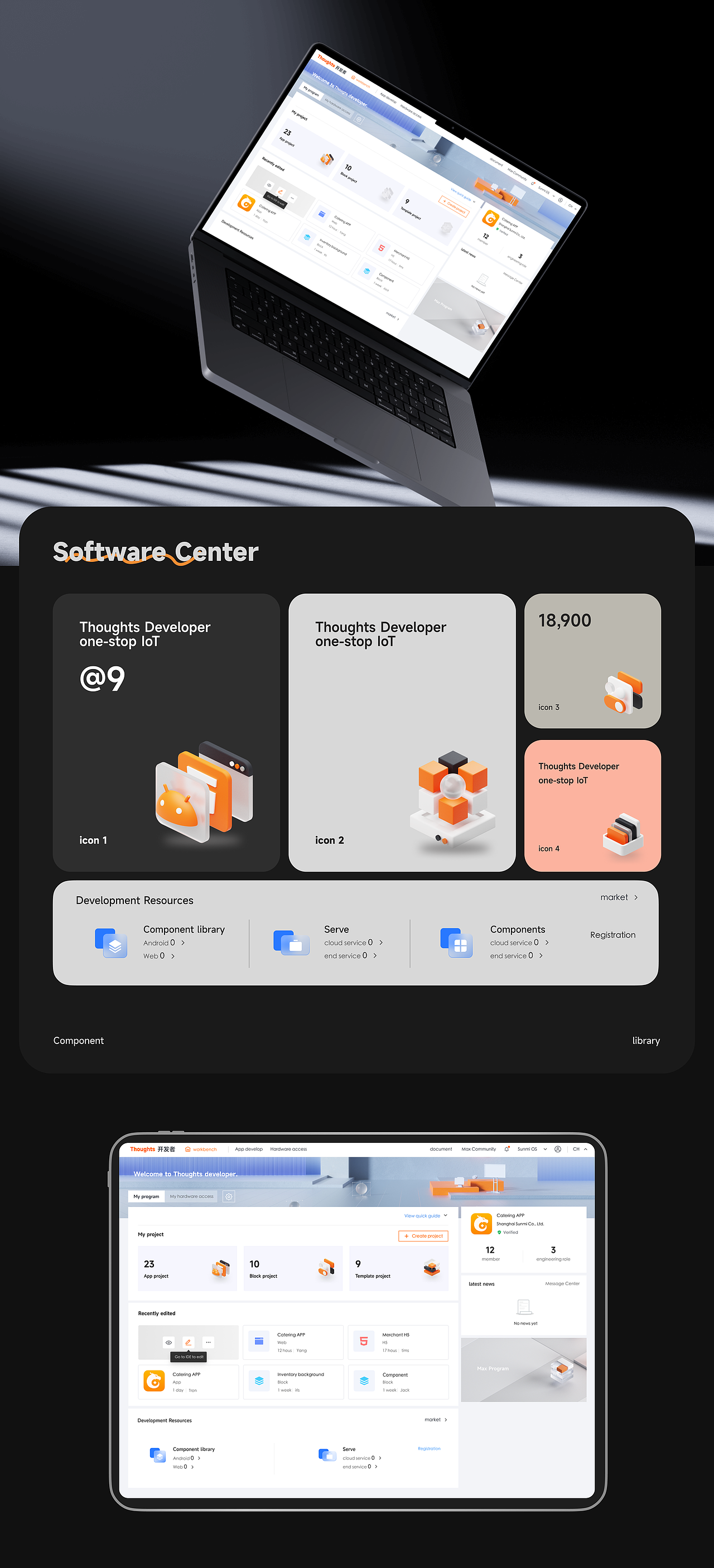 Thoughts Developer Tools（图ZMzY4NDY1Mjg4） - 软件界面 - 站酷设计师章三疯原创素材 - 站酷ZCOOL