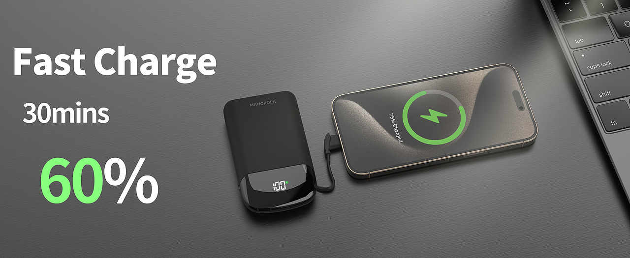 MANOPLA磁吸移动电源 日常渲染练习