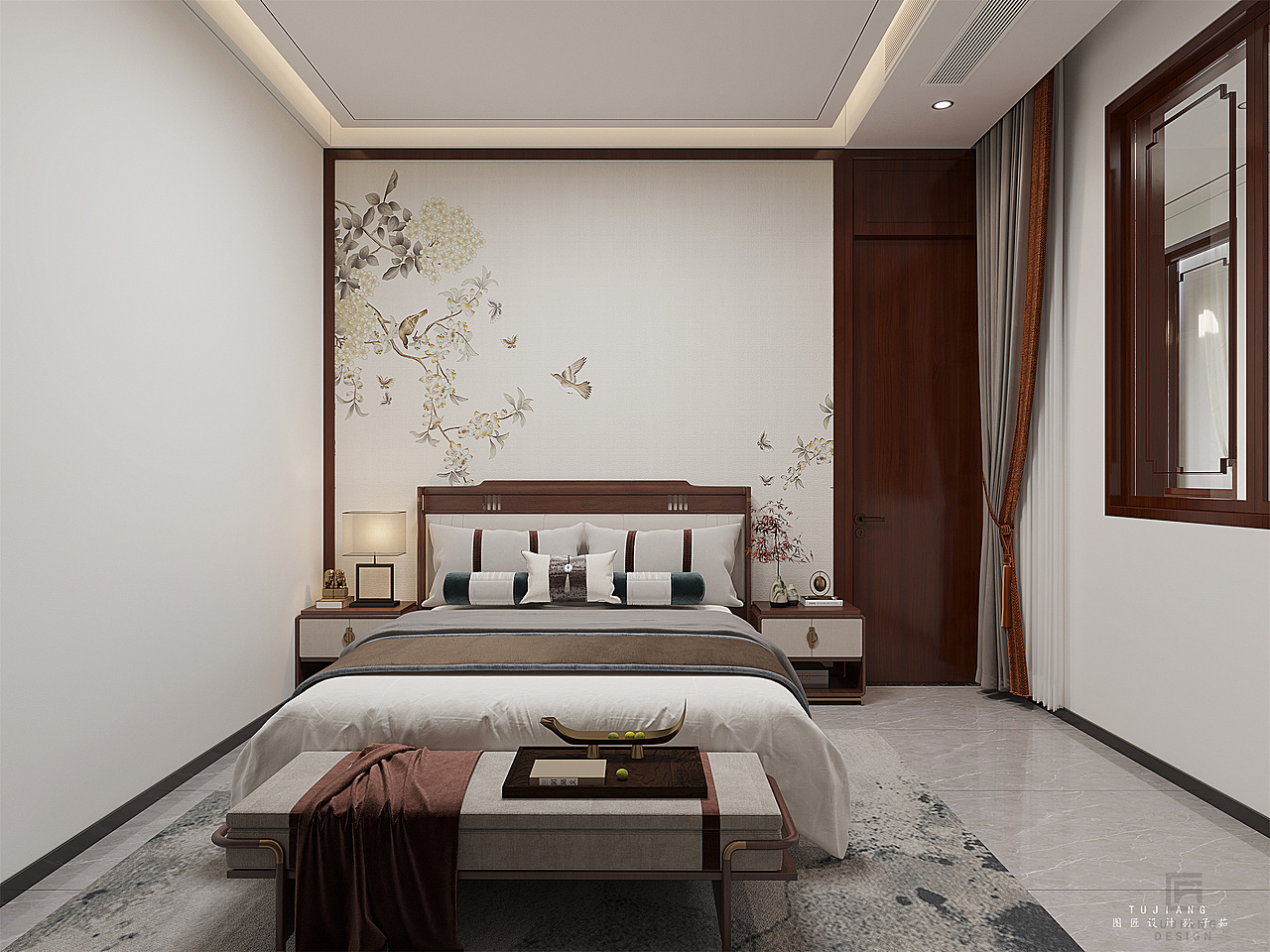 新中式雅居：艺术与温馨并存