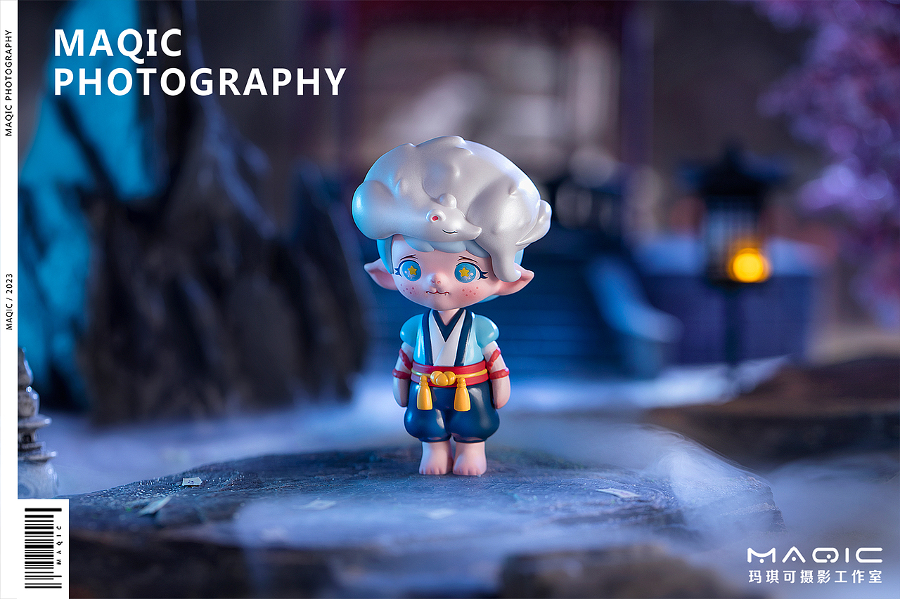 泡泡玛特《ZOE妖怪物语》系列盲盒——潮玩盲盒拍摄