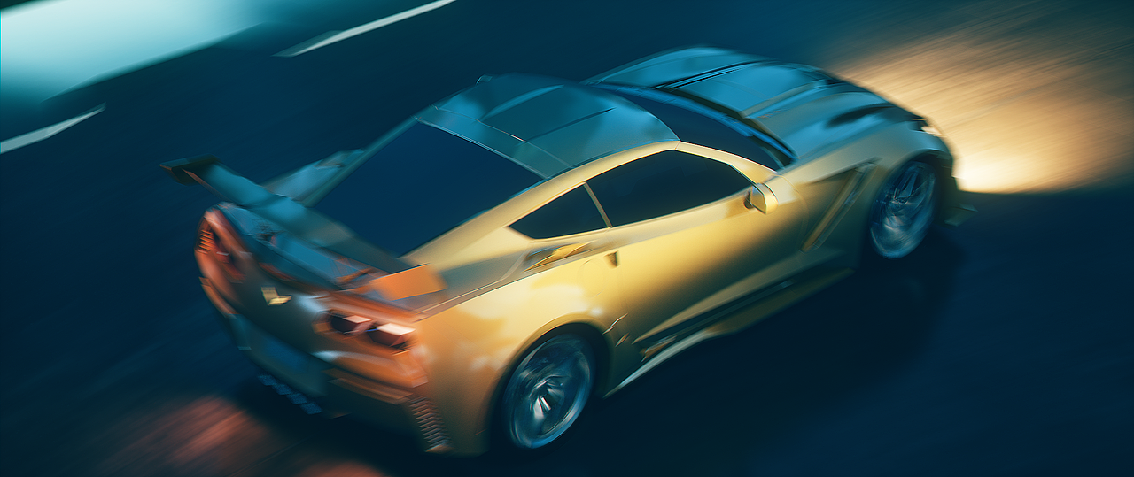 赛博之夜·激流_赛博朋克风格城市夜景_汽车追逐_Arkin（图ZMzU4NTc0Mjc2） - 场景 - 站酷设计师ArkinDesign原创素材 - 站酷ZCOOL