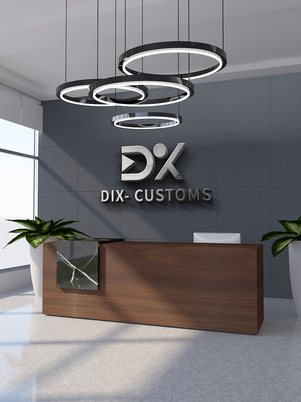 DIX-CUSTOMS迪翔LOGO设计&名片设计