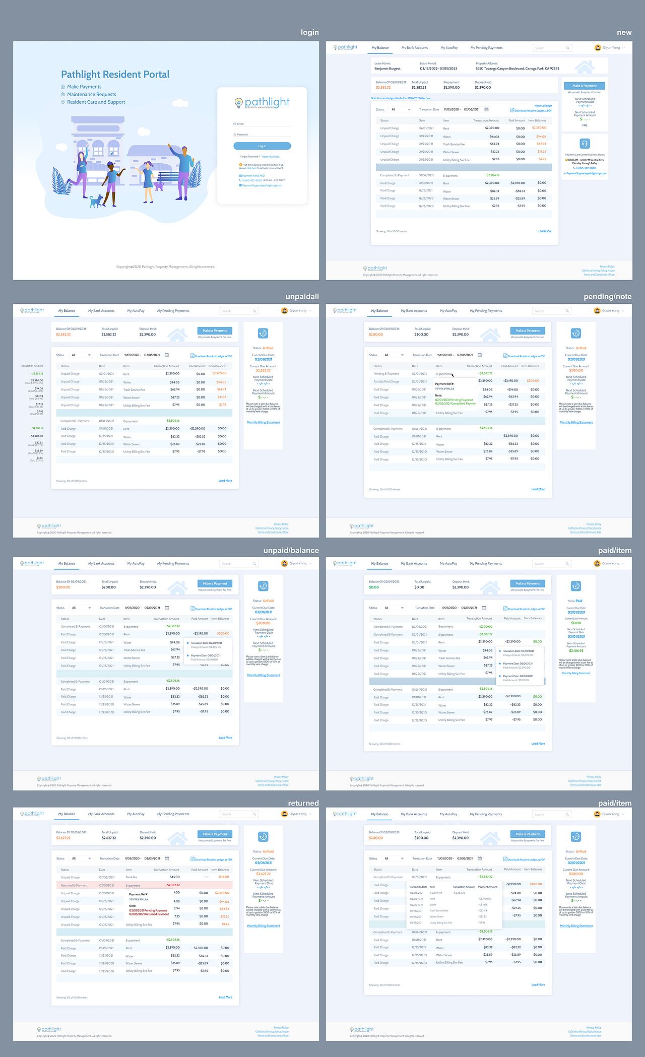 Payment Portal 用户内部付款系统（图ZMjk3ODQ5Njgw） - 其他网页 - 站酷设计师qixiaoyun原创素材 - 站酷ZCOOL