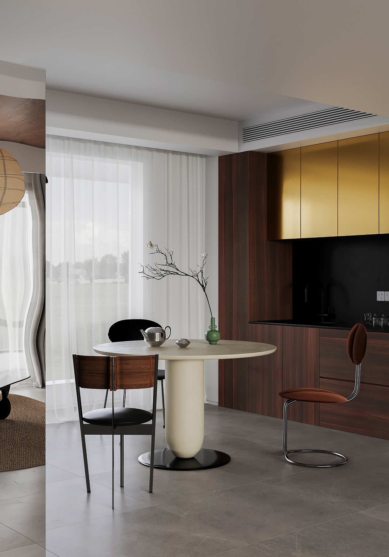 CR10 中古客餐厅丨良人一室