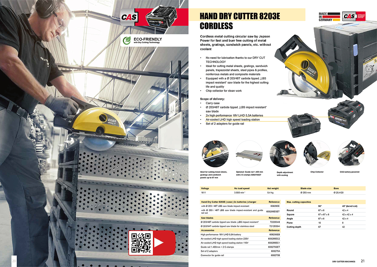 分享 · 德国JEPSON切割机系列产品画册