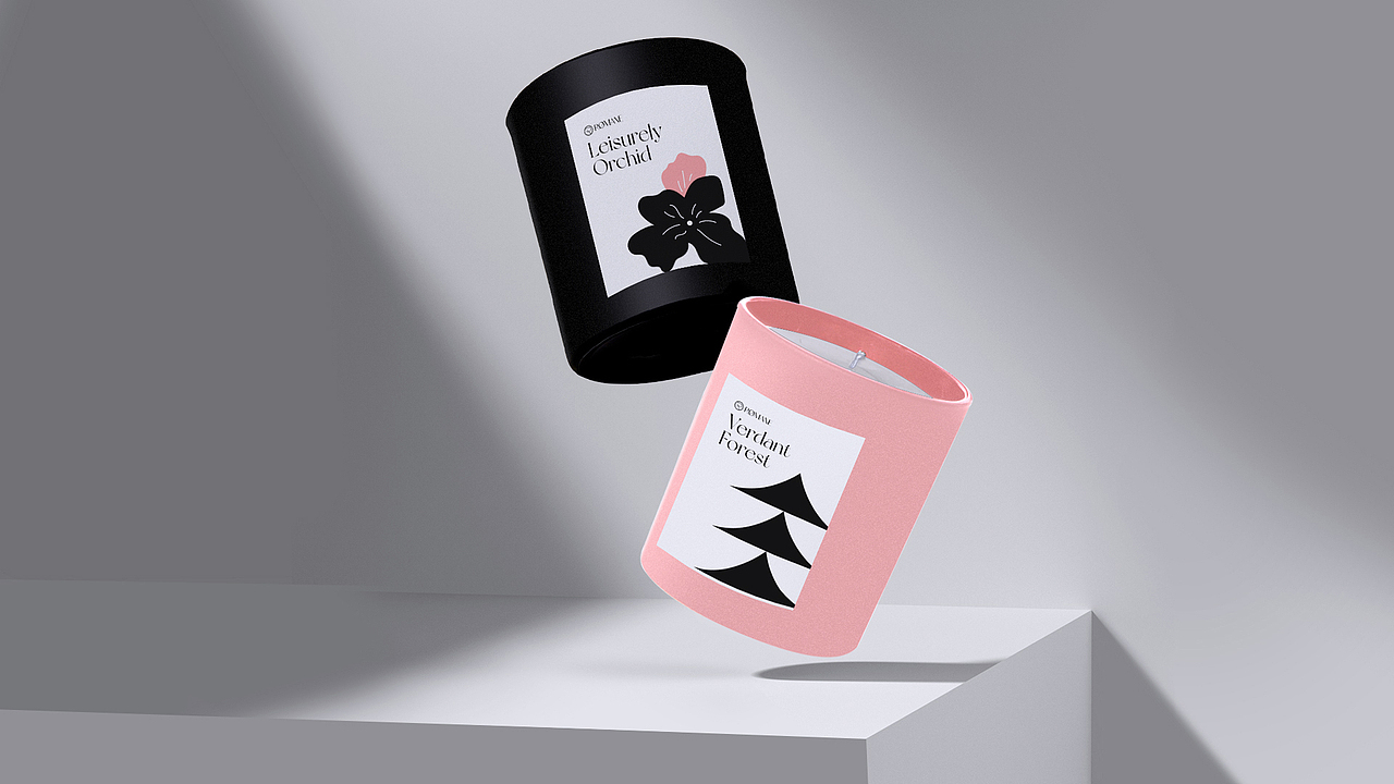 ROMANE香薰蜡烛品牌设计（图ZMzExMTY3MTI4） - 品牌 - 站酷设计师ITSBLUE原创素材 - 站酷ZCOOL