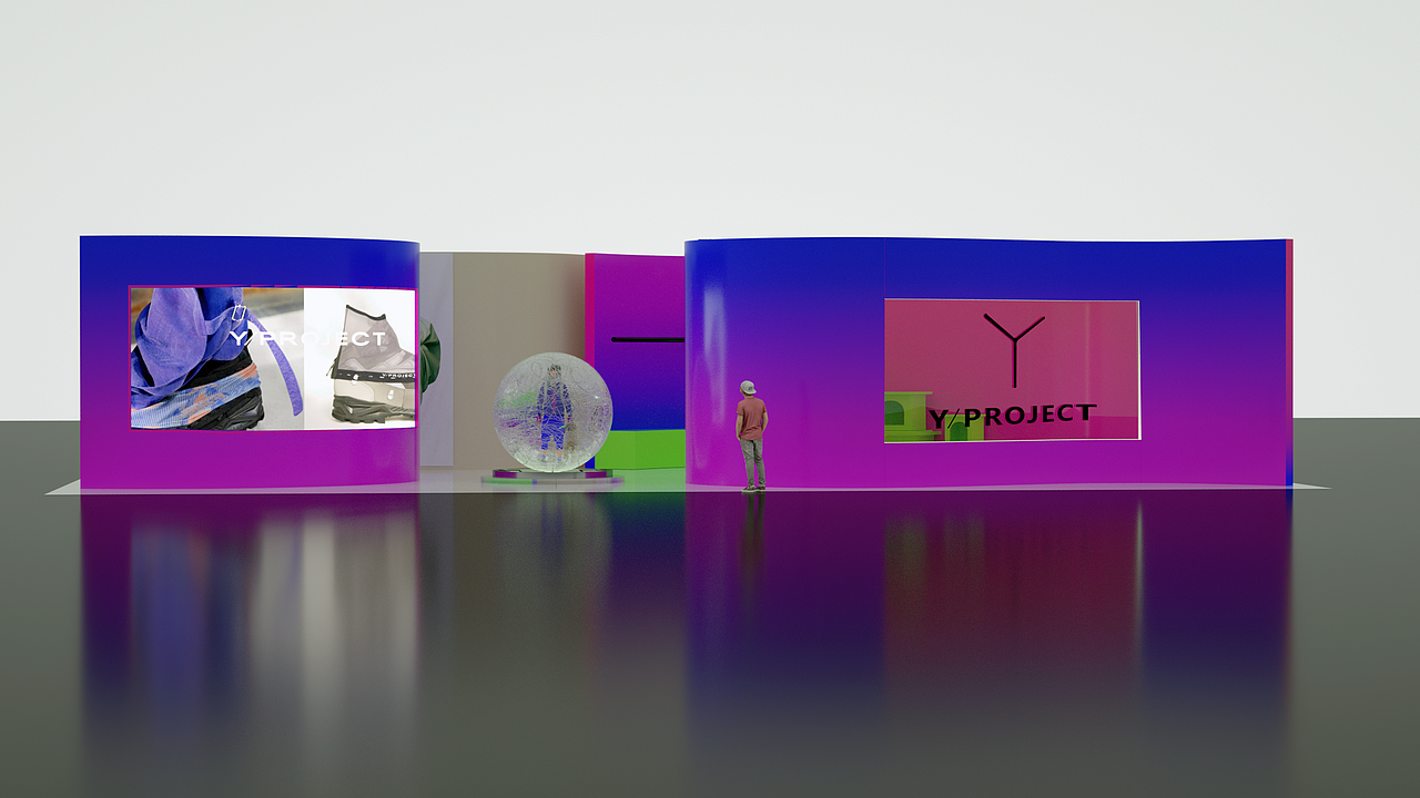 服装品牌快闪店设计（图ZMzE5NTU2MjYw） - 展陈设计 - 站酷设计师mino1995原创素材 - 站酷ZCOOL