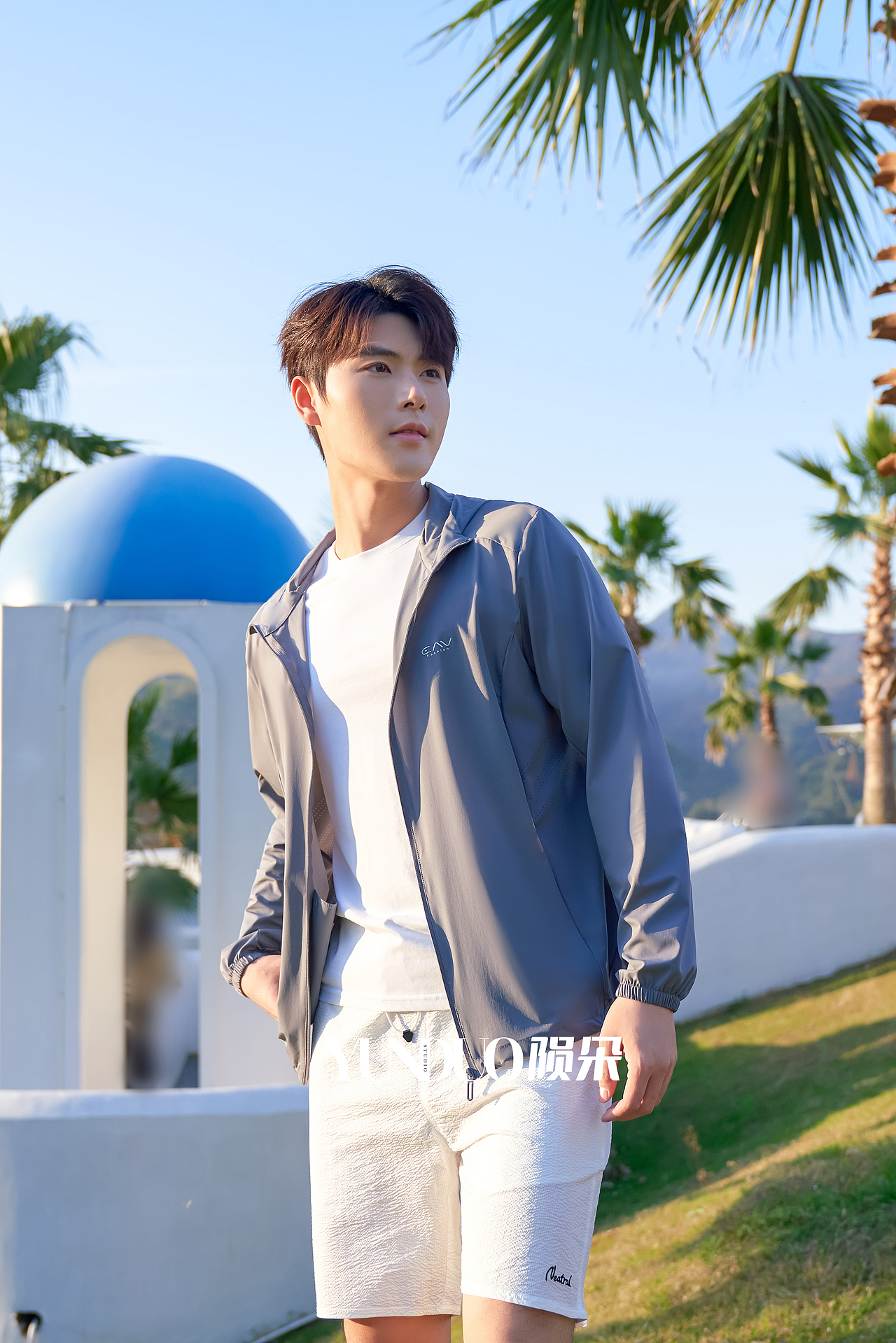 苎依防晒拍摄 男士防晒拍摄 外景拍摄