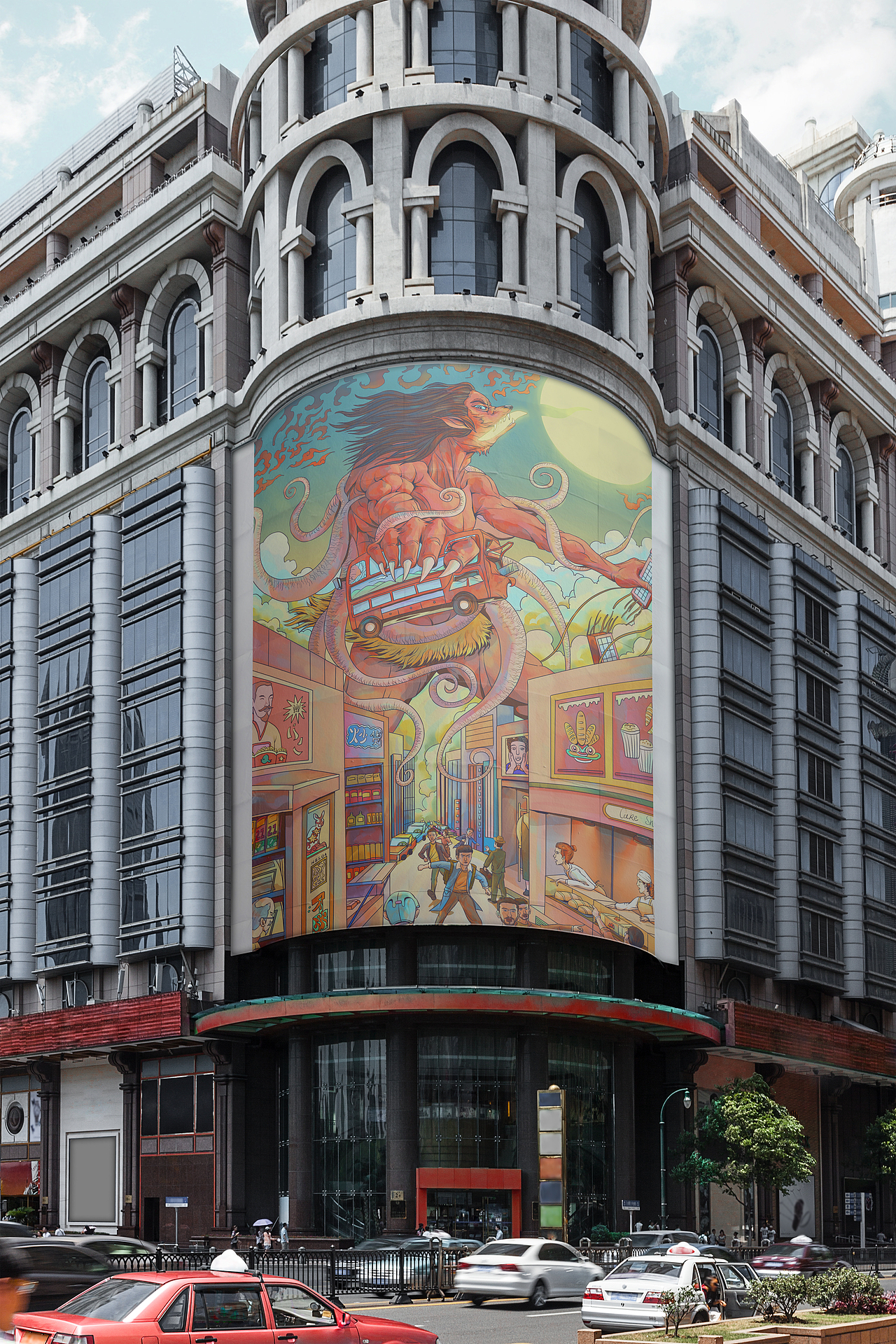 独立日—天狗（图ZMzM2Mjg4MzYw） - 概念设定 - 站酷设计师行水娃原创素材 - 站酷ZCOOL