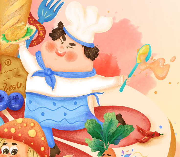 厨房小舞台（图ZMzAwOTEzMzQ4） - 创作习作 - 站酷设计师Daitou鸭原创素材 - 站酷ZCOOL