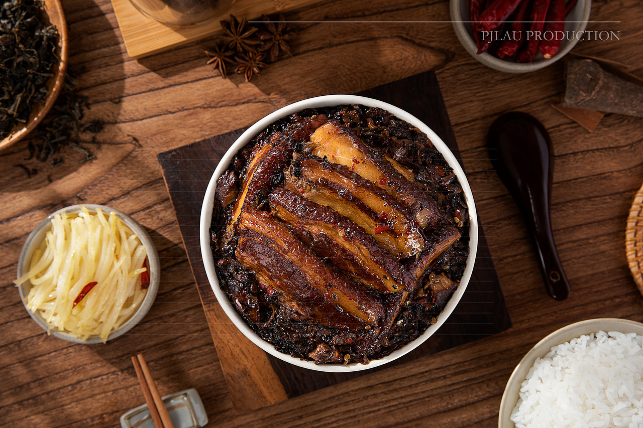五常大米 / 红烧肉 / 梅菜扣肉（图ZMzQ0MTIzNDc2） - 美食摄影 - 站酷设计师PJLau原创素材 - 站酷ZCOOL