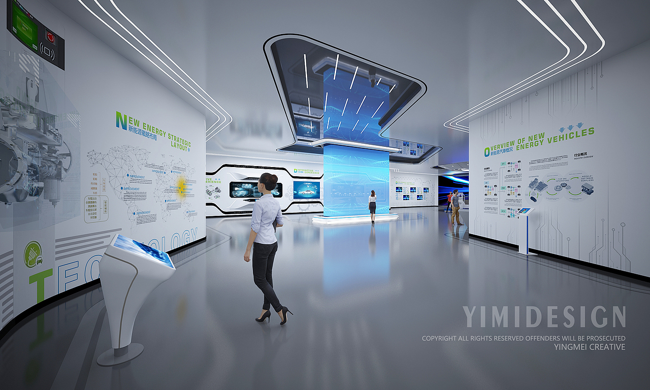 汽车数字展厅 数字展厅 新能源汽车展厅 汽车展厅（图ZMzA4MjQ0NzQ4） - 展陈设计 - 站酷设计师盈美创意原创素材 - 站酷ZCOOL