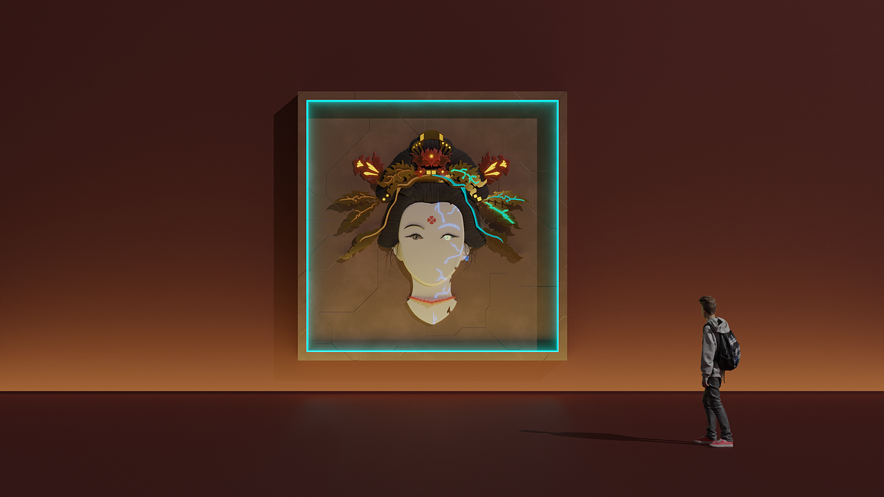 《霓》（图ZMzAzNTUzOTI4） - 人物/生物 - 站酷设计师Rain语原创素材 - 站酷ZCOOL