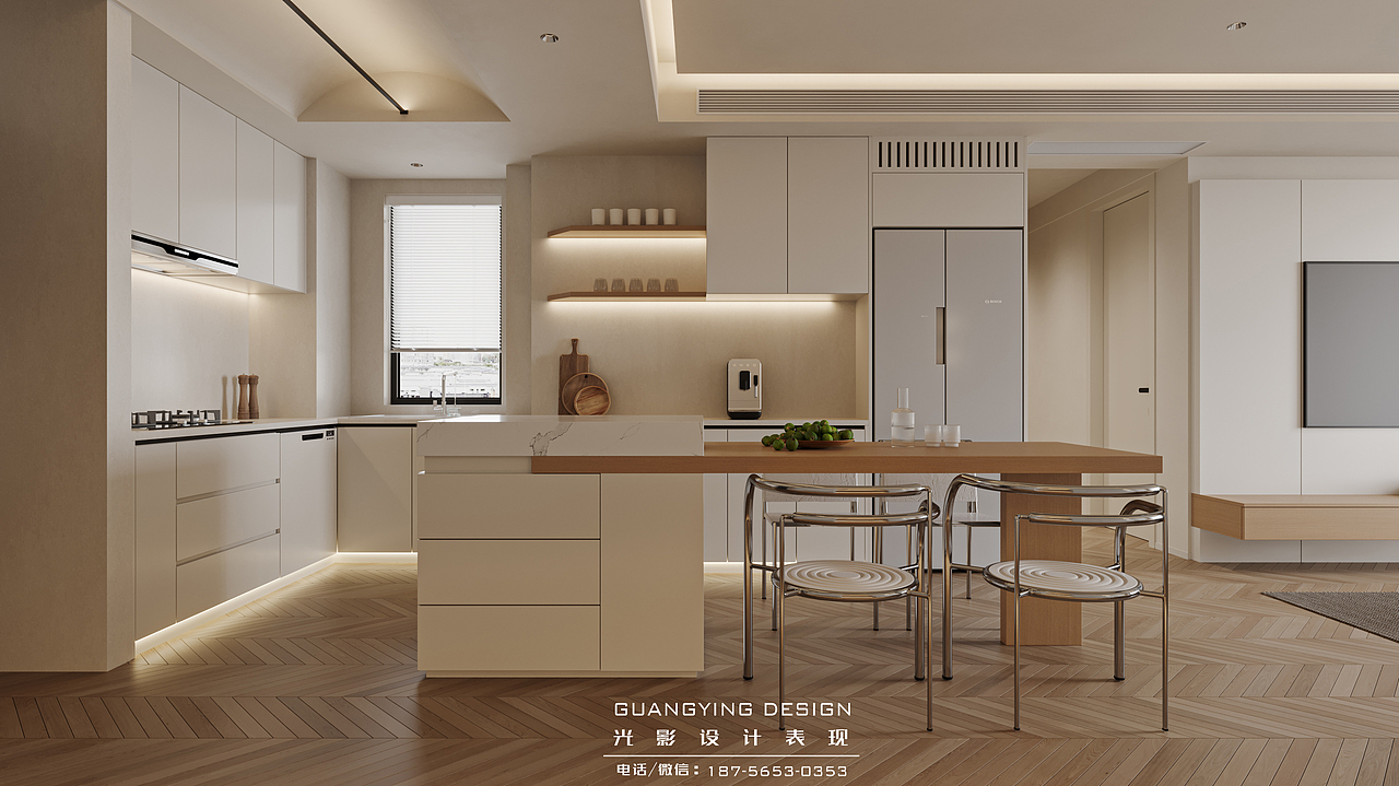 现代简约家装效果图