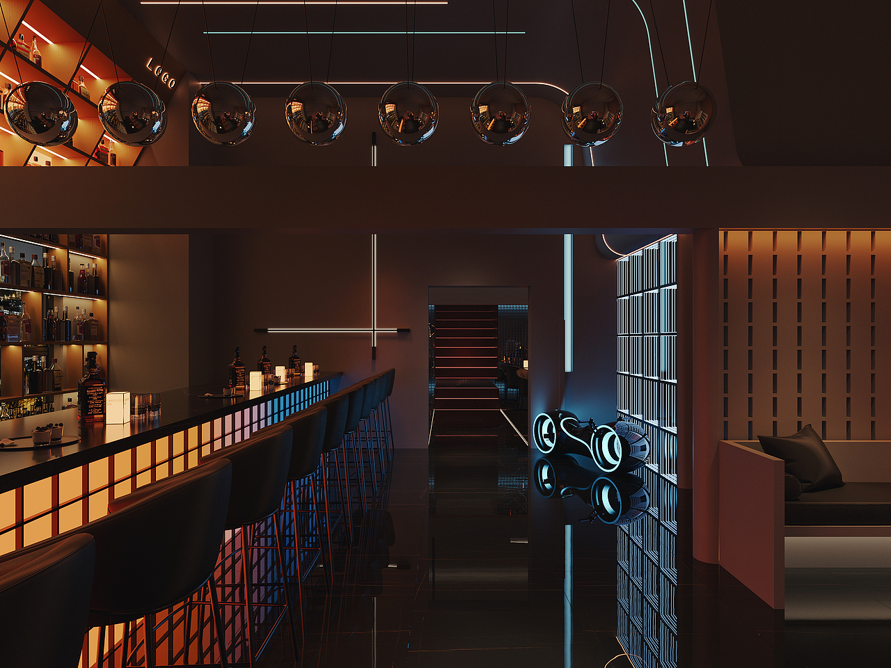 清吧（图ZMzQzODU1MTA0） - 商业空间设计 - 站酷设计师南山无梅落z原创素材 - 站酷ZCOOL