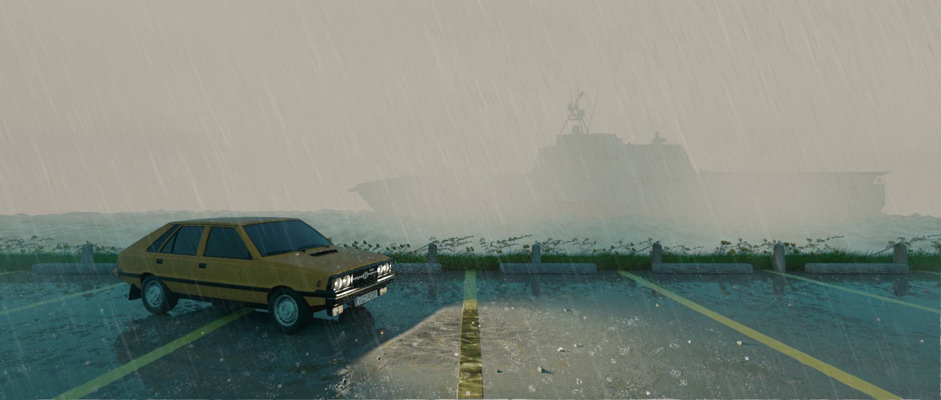 Rainy（图ZMzE0Njg1NjAw） - 场景 - 站酷设计师Plossom原创素材 - 站酷ZCOOL