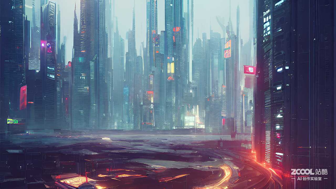 #AI创作实验室#赛博朋克机甲系列