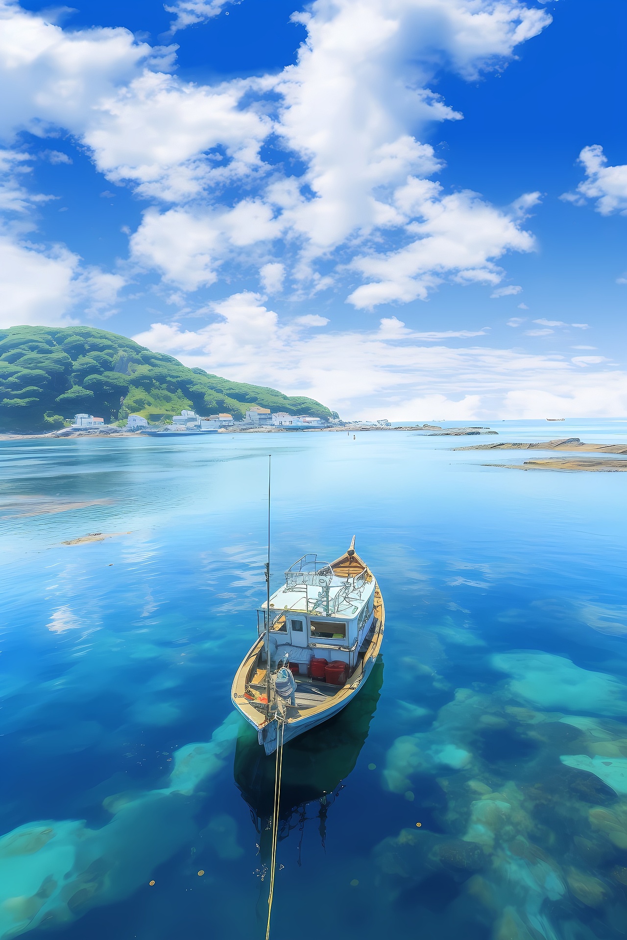 没时间去海边度假，还没时间自己生成嘛