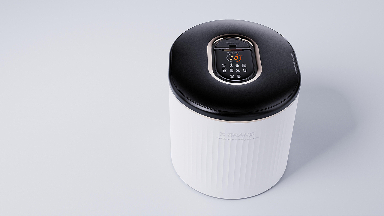 桌面迷你洗衣机（图ZMzA5MzgxNjg0） - 生活用品 - 站酷设计师柯凡工业设计平台原创素材 - 站酷ZCOOL