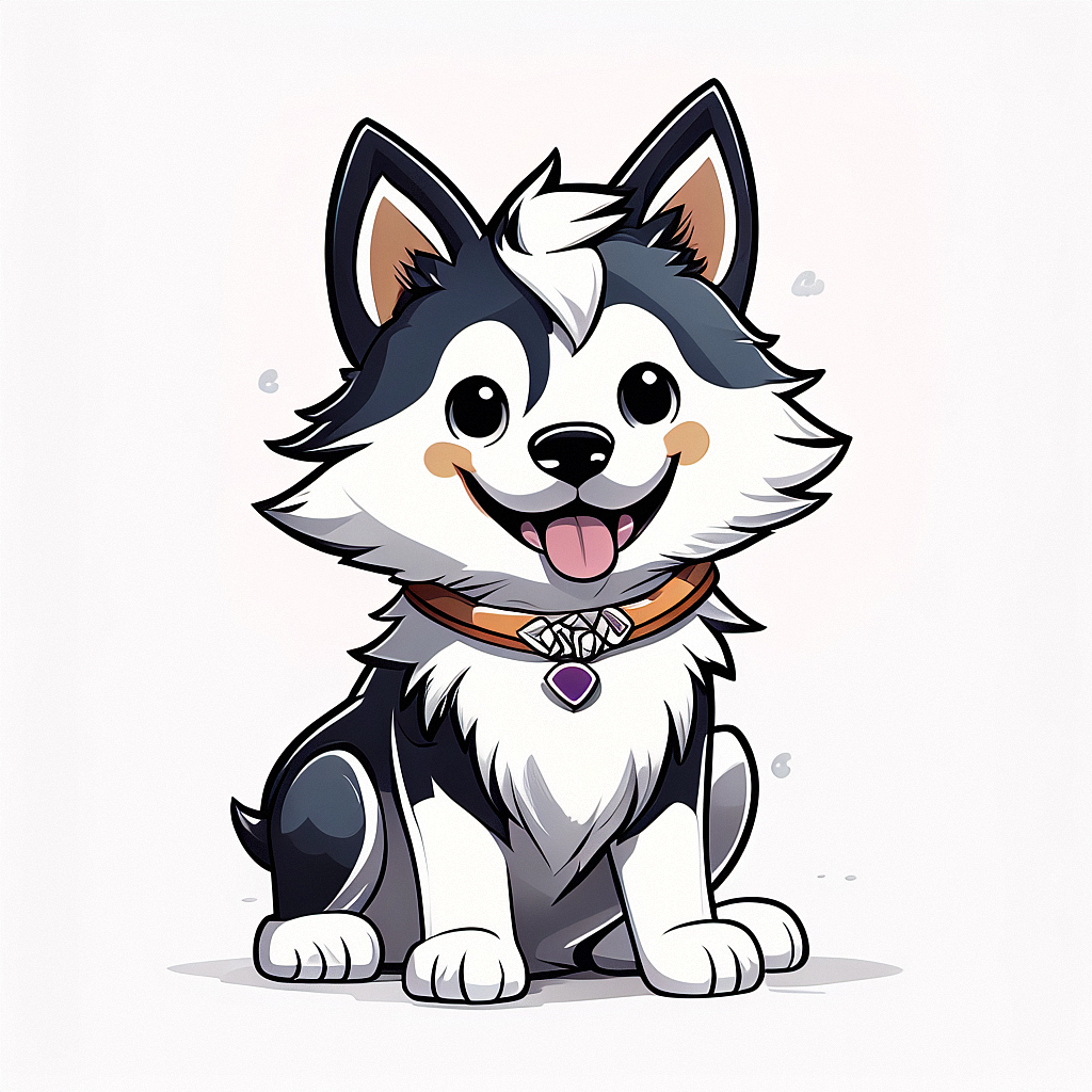 哈士奇的表情包（图ZMzY2ODQ2NzAw） - AI作品 - 站酷设计师煜辰PandaMaster原创素材 - 站酷ZCOOL