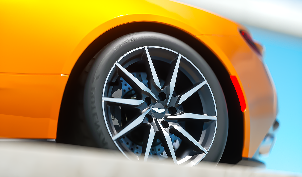 ASTON MARTIN 汽车渲染