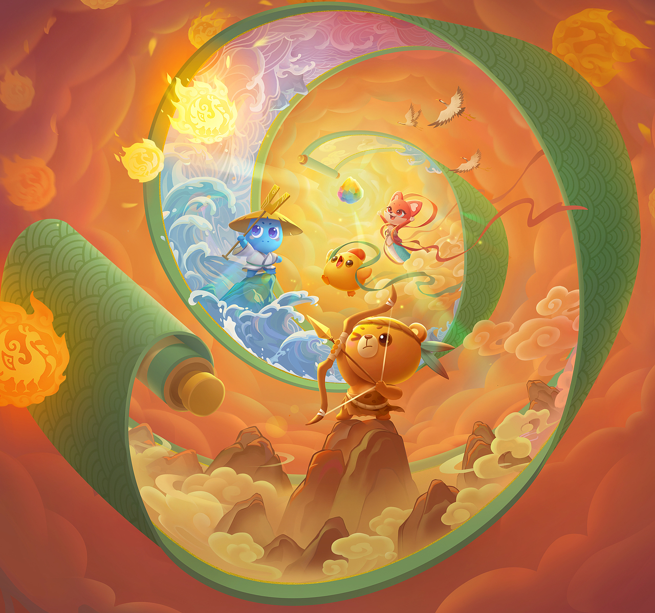 【开心消消乐】消除节主KV