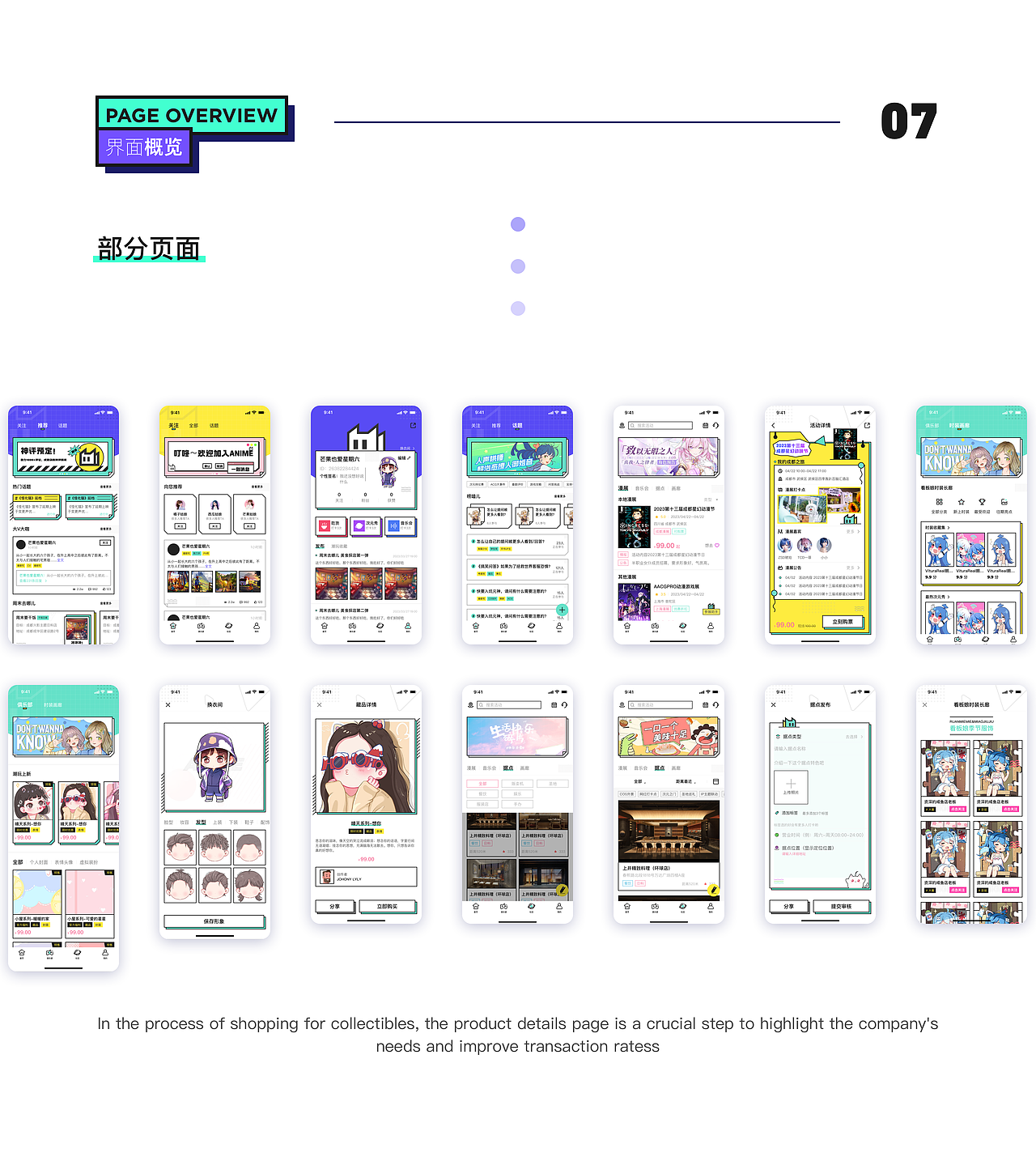 ANIME - 二次元社區(qū)圈子 項目改版（圖ZMzM5OTA4ODg4） - APP界面 - 站酷設(shè)計師芒果也愛星期六原創(chuàng)素材 - 站酷ZCOOL