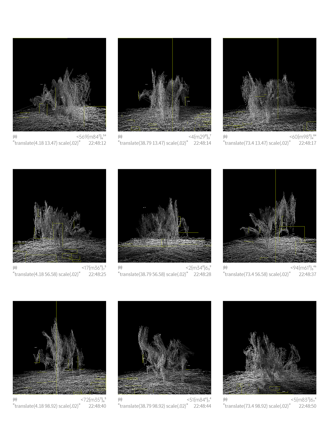 《艸荼柏沉》自然虛擬演變项目 2024（图ZMzY3Njg1ODgw） - 实验艺术 - 站酷设计师岛岛的岛原创素材 - 站酷ZCOOL