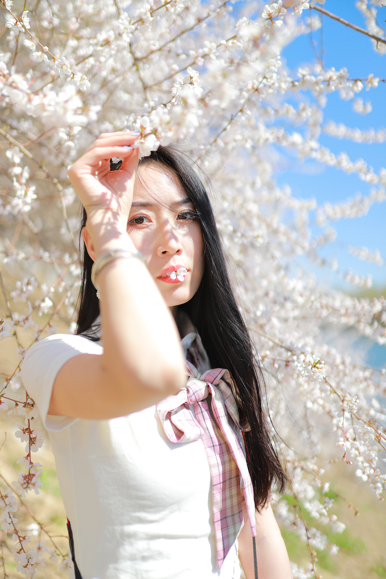 十里桃林-月兒花開（圖ZMzE1MjMwNzIw） - 人像攝影 - 站酷設(shè)計師心魔月兒原創(chuàng)素材 - 站酷ZCOOL