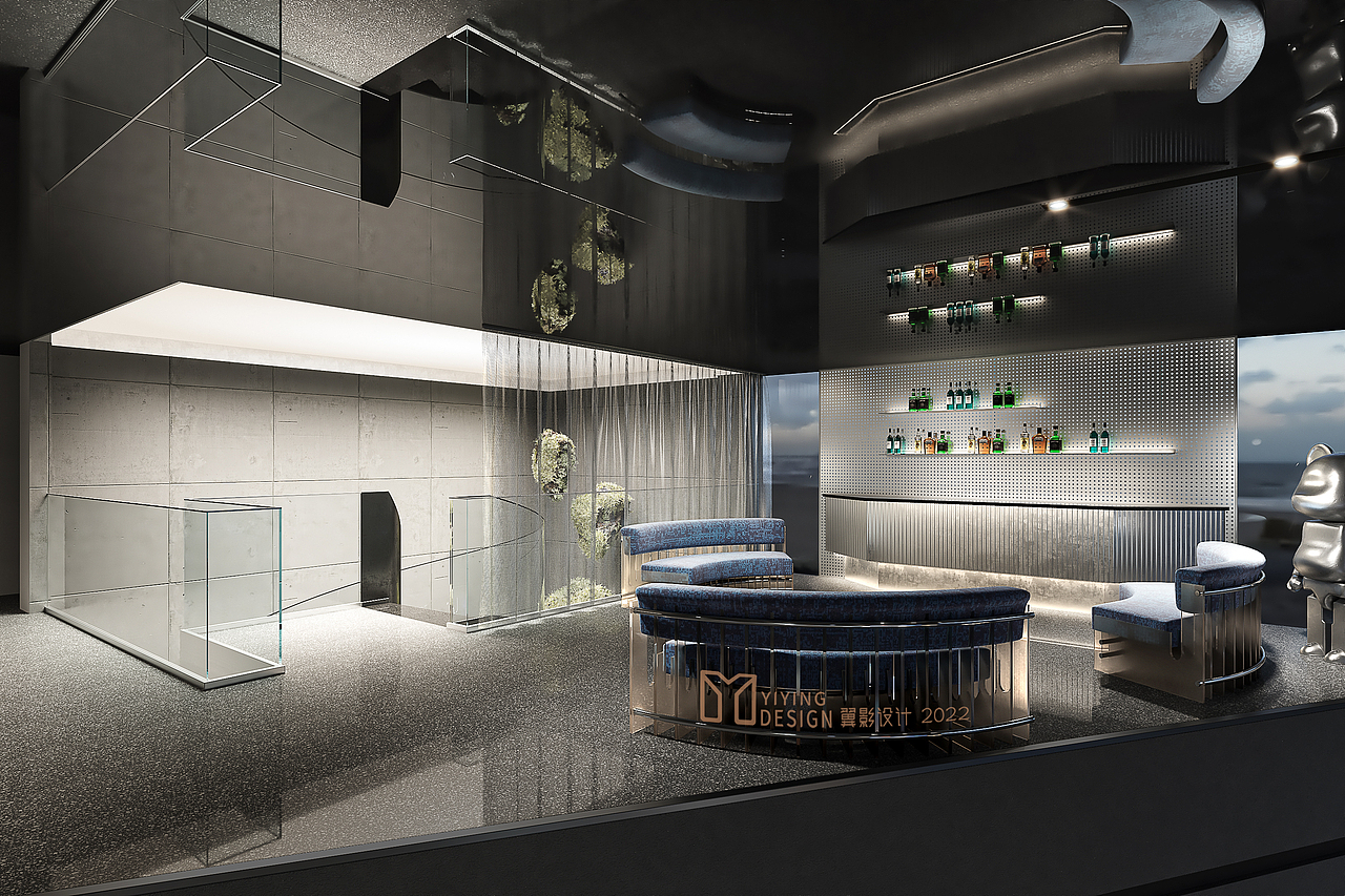 汽车主题餐厅┃餐饮┃效果图