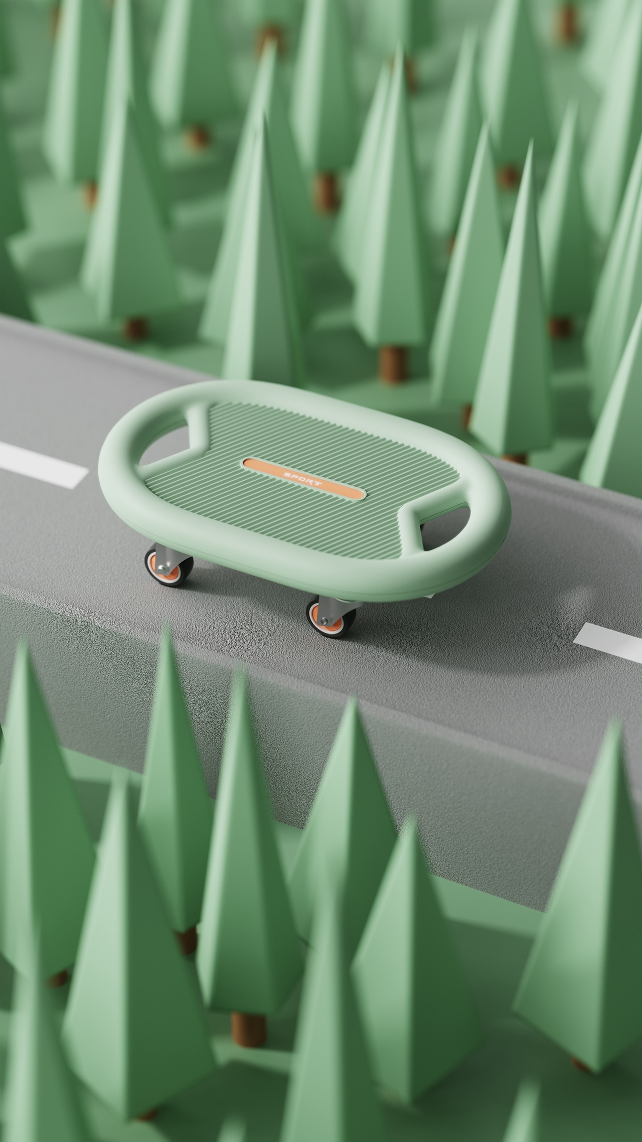 几何 I 万向健腹轮（图ZMzA5MzQ4OTUy） - 生活用品 - 站酷设计师元气UP设计原创素材 - 站酷ZCOOL