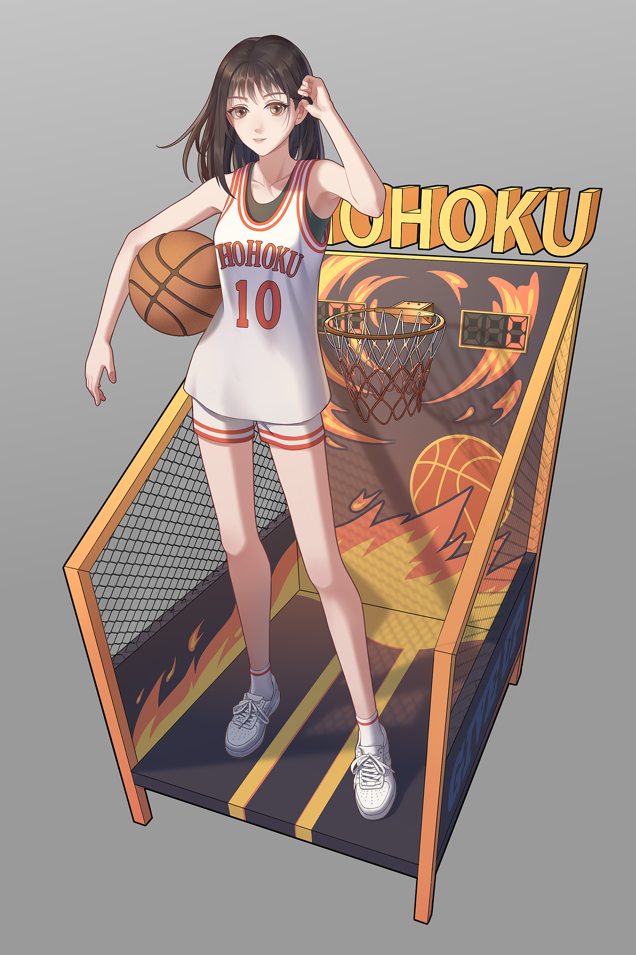 赤木晴子(同人立绘)