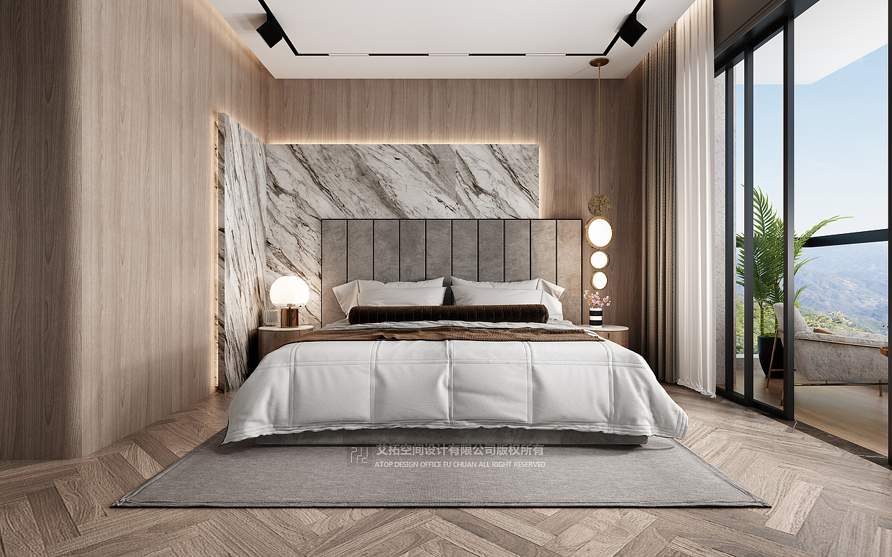 深圳装修:香蜜湖顶级豪宅兰江山第,设计中的高级感!