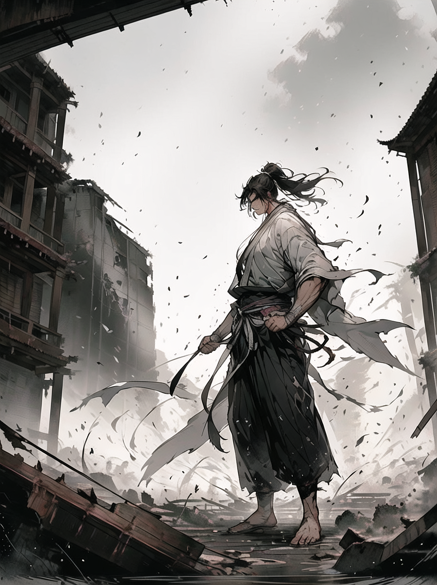 水墨风武侠-潇洒江湖