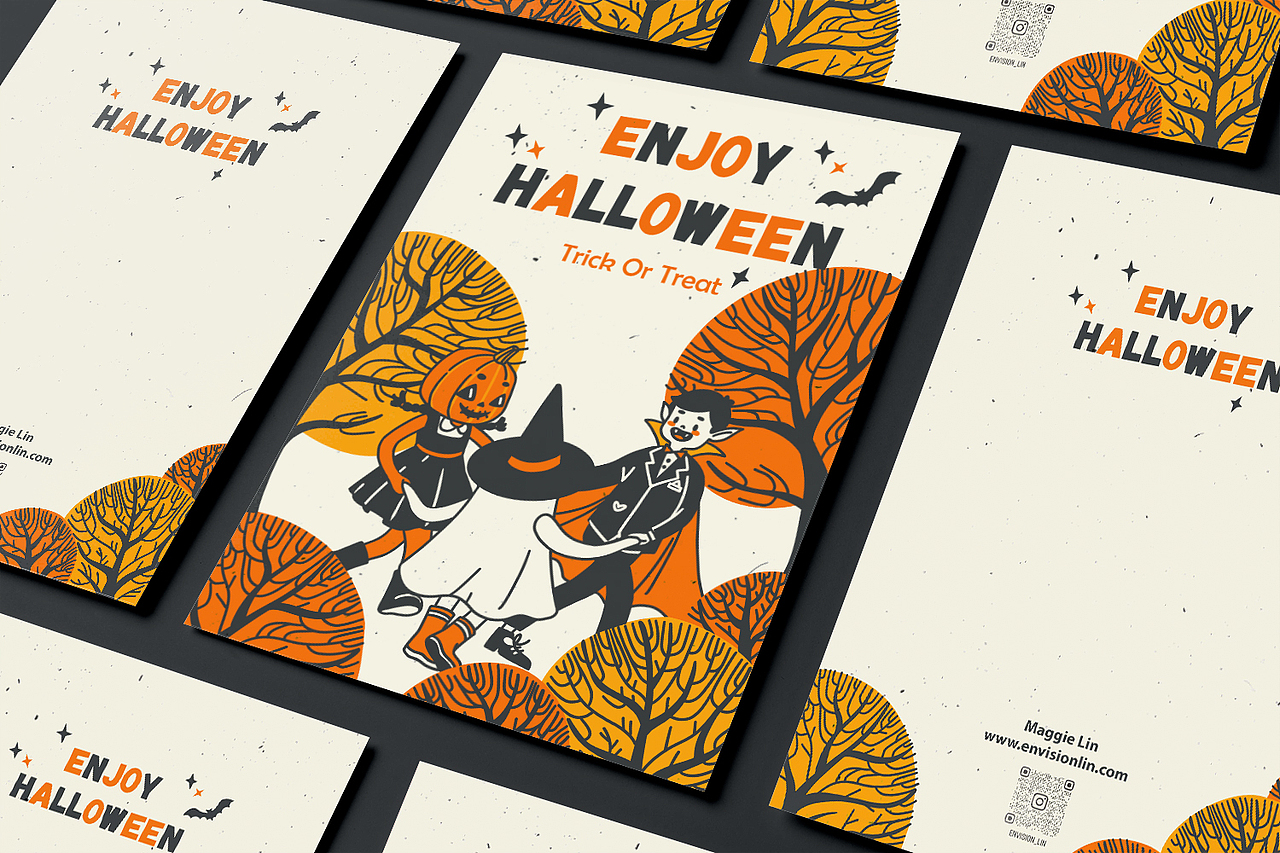 万圣节贺卡