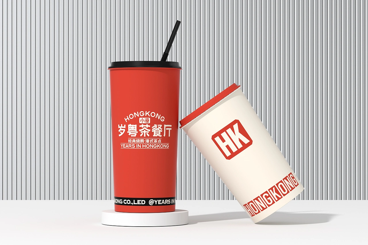 小港岁粤 茶餐厅-餐饮策略视觉设计